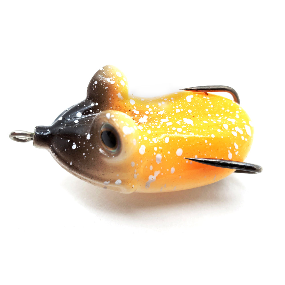 bass fishing frog lures japanese 5 Frog Soft Fishing Lure Topwater Bass Bait with Double Hooks – California Outdoor Pro