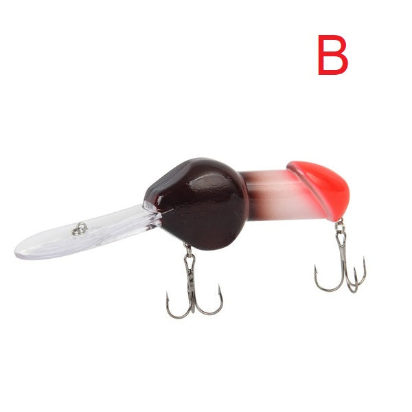Fishing Lure Minnow 5 inch Penis Dick Perfect Gag Gift Swim Funny Crankbait – California Outdoor Pro